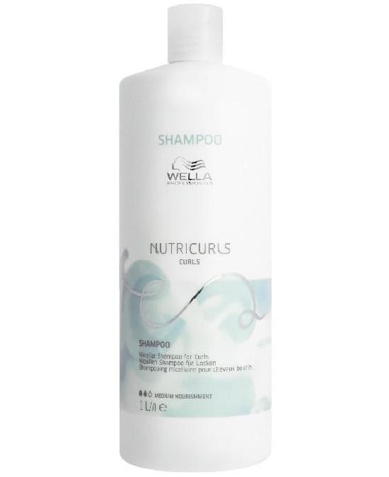 Comprar Wella Nutricurls Curls Shampoo 1000 ml online en la tienda Alpel