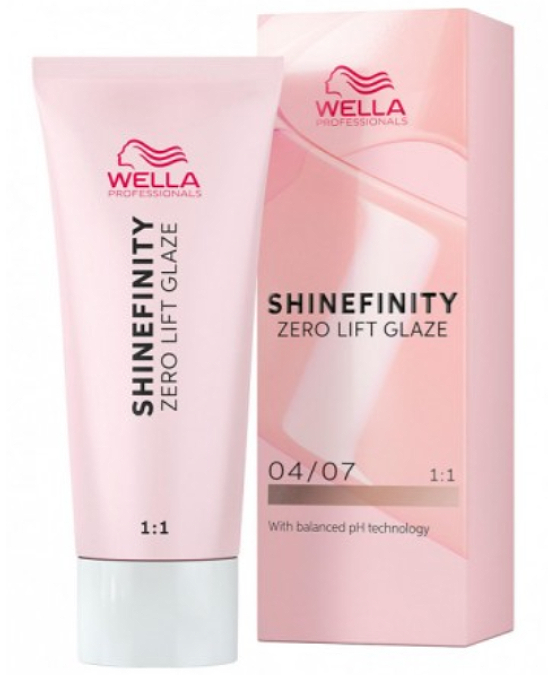 Comprar online Compra online el WELLA SHINEFINITY 04/07 BITTER CHOCOLATE en la tienda alpel.es - Peluquería y Maquillaje