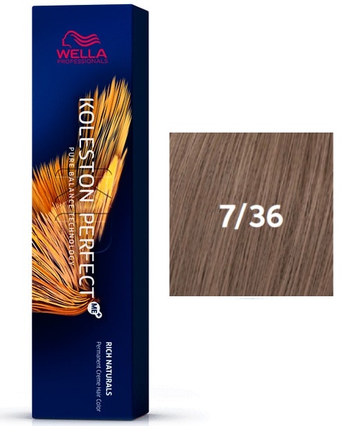 Tinte Wella Koleston Perfect ME+ 7/36 Tinte Wella Koleston Perfect ME+ 7/36