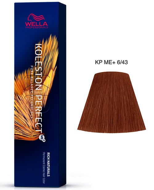 Tinte Wella Koleston Perfect ME+ 6/43 Tinte Wella Koleston Perfect ME+ 6/43