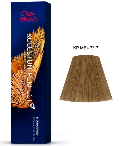 Tinte Wella Koleston Perfect ME+ 7/17 Tinte Wella Koleston Perfect ME+ 7/17