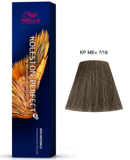 Tinte Wella Koleston Perfect ME+ 7/18 Tinte Wella Koleston Perfect ME+ 7/18