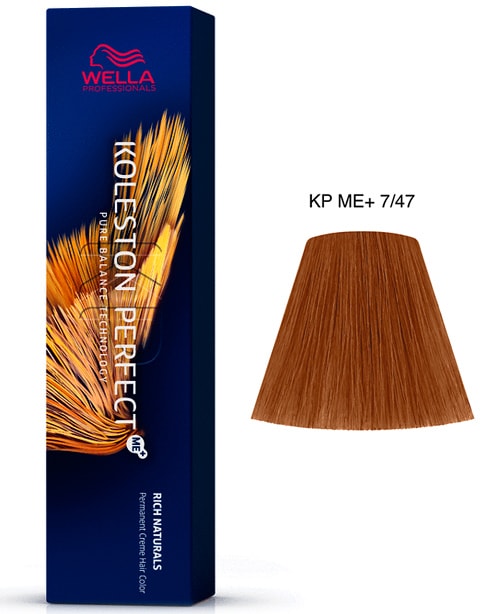 Tinte Wella Koleston Perfect ME+ 7/47