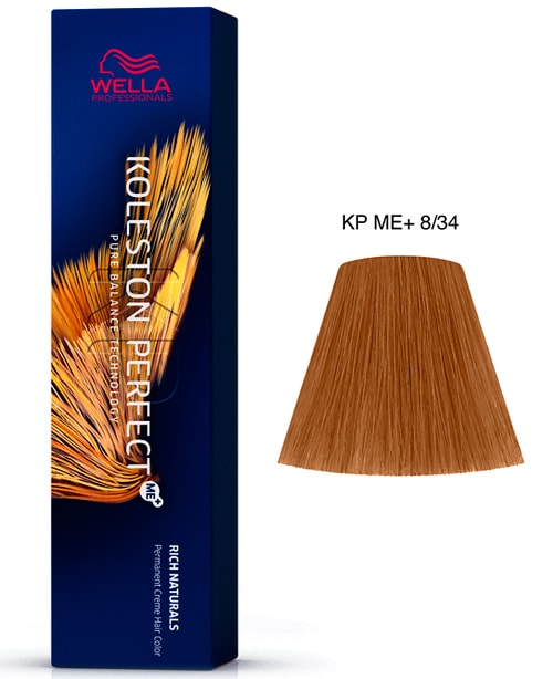 Tinte Wella Koleston Perfect ME+ 8/34 Tinte Wella Koleston Perfect ME+ 8/34