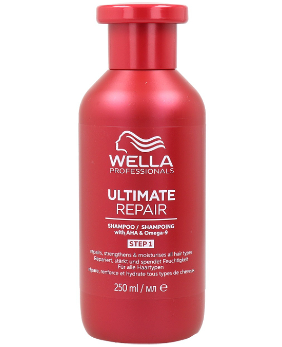 Comprar online Wella Ultimate Repair Step 1 Champú 250 ml en la tienda alpel.es - Peluquería y Maquillaje