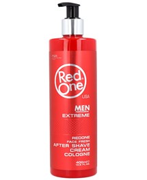 Comprar online Aftershave Red One Cream Cologne 400 ml Extreme en la tienda alpel.es - Peluquería y Maquillaje