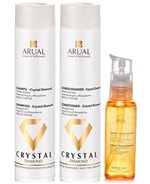 Comprar Arual Crystal Diamond Kit Champú + Acondicionador + Sérum online en la tienda Alpel