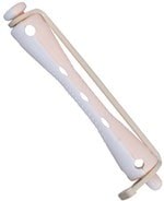 Comprar Bigudies Plastico Cortos Rosa-Blanco N908 12 Unid online en la tienda Alpel
