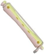 Comprar Bigudies Plastico Cortos Amarillo-Rosa N909 12 Unid online en la tienda Alpel