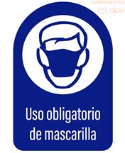 Comprar online Cartel Pared Usar Mascarilla disponible en stock Envío 24 hrs desde España