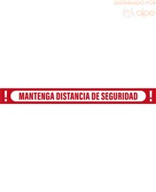 Comprar online Cartel Suelo Mantener Distancia Seguridad disponible en stock Envío 24 hrs desde España