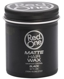 Comprar online Red One Matte Hair Wax 100 ml Black en la tienda alpel.es - Peluquería y Maquillaje