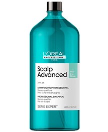 Comprar online Champú Antigrasa L´Oreal Scalp Advanced 1500 ml en la tienda alpel.es - Peluquería y Maquillaje