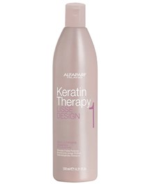 Comprar online Champú Deep Cleansing Alfaparf Lisse Design Keratin Therapy 500 ml en la tienda alpel.es - Peluquería y Maquillaje