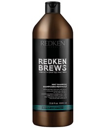 Comprar online Champú Hidratante Menta Redken Brews 1000 ml en la tienda alpel.es - Peluquería y Maquillaje