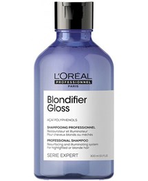 Champú L´Oreal Blondifier Gloss 300 ml al mejor precio - Envíos 24 horas desde la tienda de la peluquería Alpel