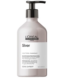 Champú L´Oreal Silver 500 ml al mejor precio - Envíos 24 horas desde la tienda de la peluquería Alpel