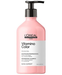 Champú L´Oreal Vitamino Color 500 ml al mejor precio - Envíos 24 horas desde la tienda de la peluquería Alpel