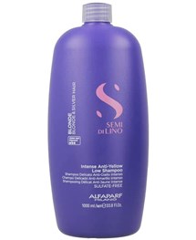 Comprar online Champú Low Shampoo Blonde Intense Anti Yellow Alfaparf Semi Di Lino 1000 ml en la tienda alpel.es - Peluquería y Maquillaje