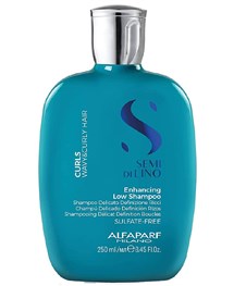 Comprar online Champú Low Shampoo Curls Enhancing Alfaparf Semi Di Lino 250 ml en la tienda alpel.es - Peluquería y Maquillaje