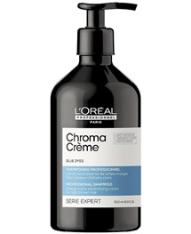 Comprar online Champú Neutralizante Pigmento Azul Chroma Crème L´Oreal 500 ml en la tienda alpel.es - Peluquería y Maquillaje