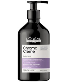 Comprar online Champú Neutralizante Pigmento Lila Chroma Crème L´Oreal 500 ml en la tienda alpel.es - Peluquería y Maquillaje