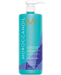 Comprar online Champú Purple Blonde Perfecting Moroccanoil Color Care 1000 ml en la tienda alpel.es - Peluquería y Maquillaje