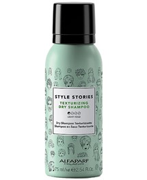 Comprar online Comprar online Champú Texturizing Dry Shampoo Light Hold Alfaparf Style Stories 200 ml en la tienda alpel.es - Peluquería y Maquillaje