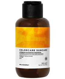 Compra online al mejor precio Elgon ColorCare SunCare Hair & Body Shampoo pH 6 100 ml en la tienda de la peluquería Alpel con envío 24 horas.