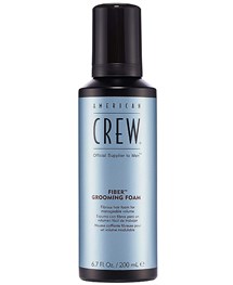 Comprar online Espuma Fijación Media Brillo Natural American Crew 200 ml en la tienda alpel.es - Peluquería y Maquillaje