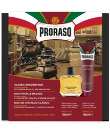 Comprar online Estuche Afeitado Clásico Proraso Barbas Duras Crema + Loción en la tienda alpel.es - Peluquería y Maquillaje