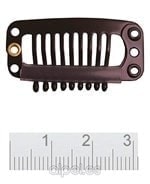 Comprar Extensiones Clips Pequeño 2,2 Cm Negro Bolsa 4 Unidades online en la tienda Alpel