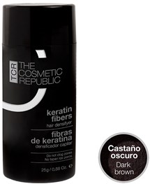 Comprar online Fibras Capilares The Cosmetic Republic Dark Brown 25 gr en la tienda alpel.es - Peluquería y Maquillaje