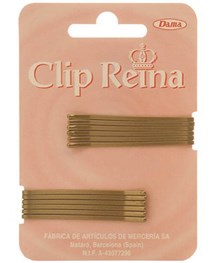 Comprar Gancho Clips Bola Reina 50 Mm Rubio 12 Unid online en la tienda Alpel