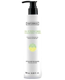 Comprar online Gel Ducha y Baño Naturnua Aloe Vera y Té Verde 500 ml a precio barato en Alpel. Producto disponible en stock para entrega en 24 horas