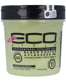 Comprar online Gel Fijador Black Castor & Flaxseed Oil Max Hold Styling Eco Styler 473 ml en la tienda alpel.es - Peluquería y Maquillaje