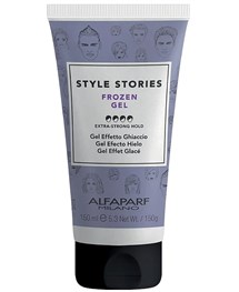 Comprar online Gel Frozen Extra Strong Hold Alfaparf Style Stories 150 ml en la tienda alpel.es - Peluquería y Maquillaje