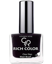 Compra online Golden Rose Rich Color Esmalte Uñas Negro en la tienda de la peluquería Alpel