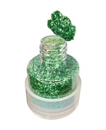 Comprar online Grimas Escamas Cristal 8 gr 740 Verde Perlado en la tienda alpel.es - Peluquería y Maquillaje