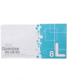 Comprar online Guantes Nitrilo Negro 100 Unid Sin Polvo Grande en la tienda alpel.es - Peluquería y Maquillaje