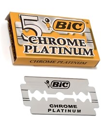 Hoja / Cuchilla Afeitar BIC Chrome Platinum 5 unidades - Precio barato Envío 24 hrs