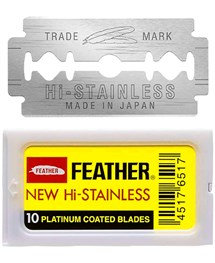 Comprar Hoja / Cuchilla Afeitar Feather New Hi-Stainless Platinum Coated Blade online en la tienda Alpel