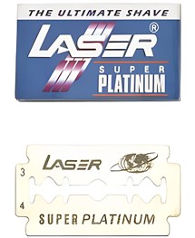 Hoja / Cuchilla Afeitar Laser Super Platinum 10 Unid - Precio barato Envío 24 hrs