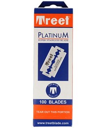 Hoja / Cuchilla Afeitar Treet Platinum Super Stainless Blade 100 unidades - Precio barato Envío 24 hrs