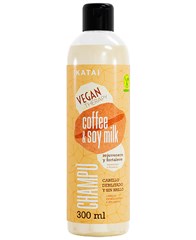 Comprar online Katai Vegan Therapy Coffee & Soy Milk Champú 300 ml - Stock disponible Envío 24 hrs en la tienda alpel.es - Peluquería y Maquillaje