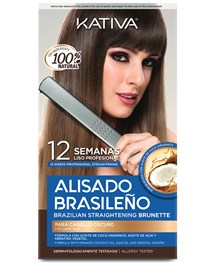 Comprar online Kativa Kit Alisado Brasileño Cabello Oscuro en la tienda alpel.es - Peluquería y Maquillaje