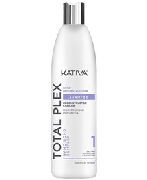 Comprar online Kativa Total Plex Champú 355 ml en la tienda alpel.es - Peluquería y Maquillaje