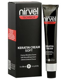Comprar online nirvel technica keratin cream soft 5 x 100 ml en la tienda alpel.es - Peluquería y Maquillaje