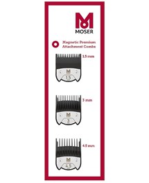 Comprar online Kit Peines Magnéticos 1.5/3/4.5 mm Moser en la tienda alpel.es - Peluquería y Maquillaje