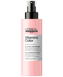 Leche 10 en 1 L´Oreal Vitamino Color 190 ml al mejor precio - Envíos 24 horas desde la tienda de la peluquería Alpel
